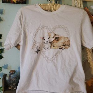 Coquette lamb shirt 🤍